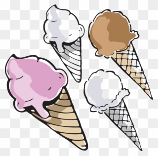 568 Ice Cream Cones Ice Cream, Clip Art, No Churn Ice - Ice Cream Cone - Png Download