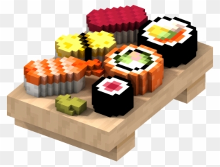 Report Abuse - Sushi Pixel Art Minecraft Clipart