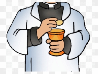 Sacrament Of Eucharist Cartoon Clipart