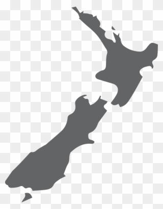 Tours In New Zealand - Map Of New Zealand Clipart