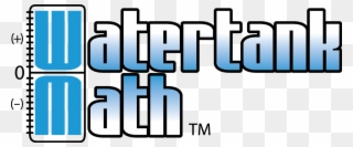 Understanding Integers With Watertank Math - Mathematics Clipart