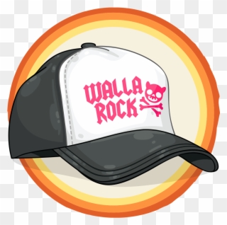 Walla Rock Trucker Cap - My Dad Is A Rock Star Bib Clipart