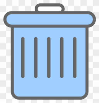 Trash Can - Business - Icon - Sign Clipart
