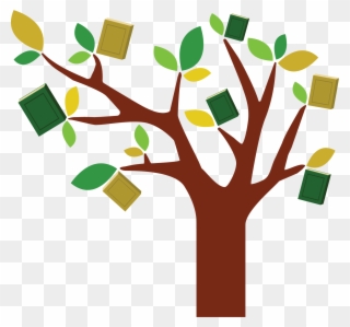 Book Tree - Reading Png Clipart