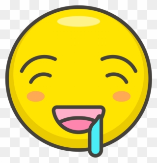 Drooling Face Emoji - Silence Icon Clipart