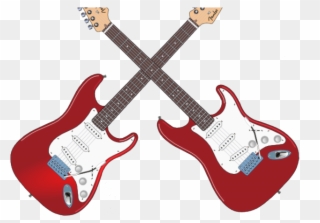 Guitar Clipart Stratocaster - Electric Guitar Clip Art - Png Download