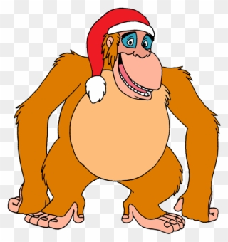 Christmas Monkeys - King Louie Clipart