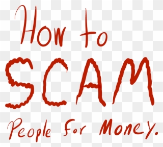 Clip Art How To People For - Scam People - Png Download