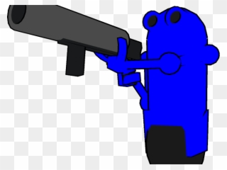 Rifle Clipart Blue - Microsoft Windows - Png Download
