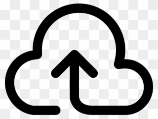 Cloud Upload Svg Png Icon Free Download - Icono Subir A La Nube Clipart