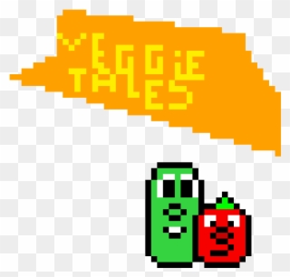 Veggie Tales - Veggie Tales Pixel Art Clipart