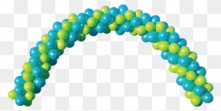 Spiral Arch - Balloon Arch Png Clipart