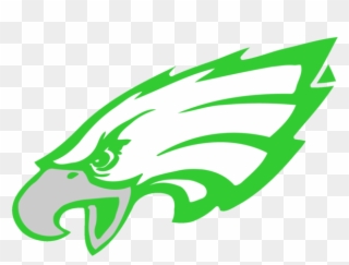 Custom Mascot Logo Earrings - Eagles Logo Super Bowl Clipart