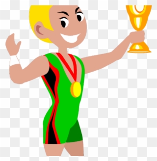 Wrestling Clipart Horse - Winner Cartoon Png Transparent Png