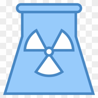 Nuclear Power Plant Icon Free Png And Svg Download - Nuclear Power Plant Clipart