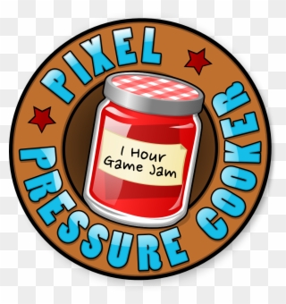 Pixel Pressure Cooker Logo - Pressure Clipart