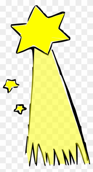Shooting Star Clip Art - Png Download