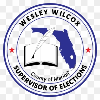 Soe Seal - Marion County Supervisor Of Elections Clipart