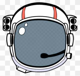 Casco De Astronauta Cascos Astronautas Espacio Cabeza - Space Helmet Png Clipart