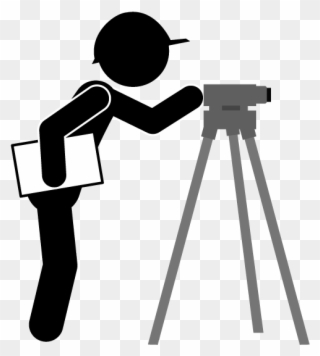 Surveyor Assistant - عکس دوربین نقشه برداری Clipart