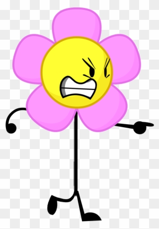 Flower Pose - Flower Pose Bfdi Clipart