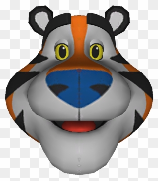 Download Zip Archive - Tony The Tiger Head Clipart