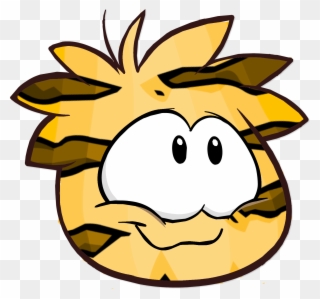 Tiger Puffle - Wiki Clipart