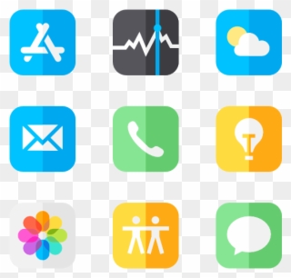 China 50 Free Icons Svg Eps Psd Png Files - Iphone Icons Png Clipart