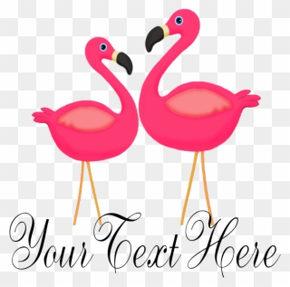 Favorite - Pink Flamingos Throw Blanket Clipart