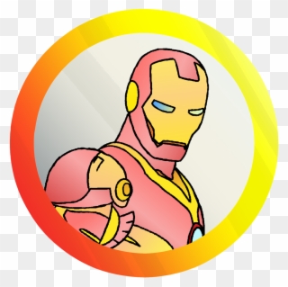 Iron - Sketsa Avenger Clipart