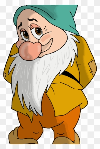 Picture Black And White Library Collection Of Person - Bashful The Seven Dwarfs Clipart