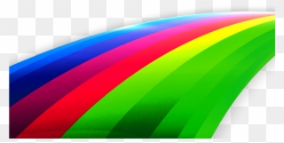Ftestickers Clipart Road Path Lines Rainbow - Road - Png Download
