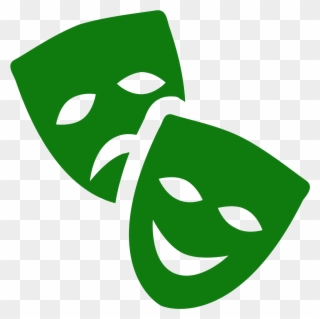 Theatre Mask Icon - Theater Png Clipart