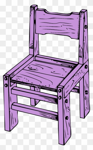 Wooden Chair Vector Clip Art - Wood Chair Clipart Png Transparent Png