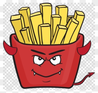 French Fries Emoji Clipart French Fries Fast Food Clip - French Fries Cartoon - Png Download