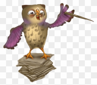 From Time To Time We Will Send You The Latest News - Owl Clipart
