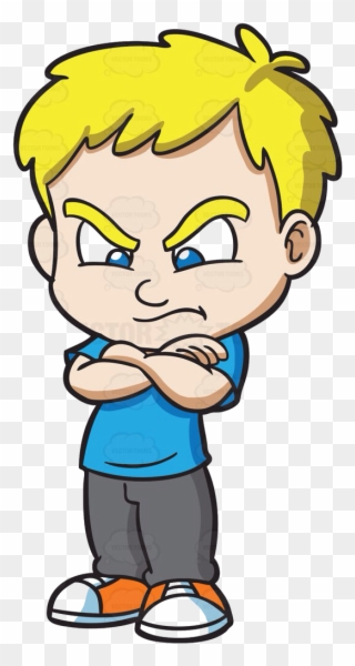Your Browser Does Not Support The Video Tag - Angry Boy Clipart - Png Download