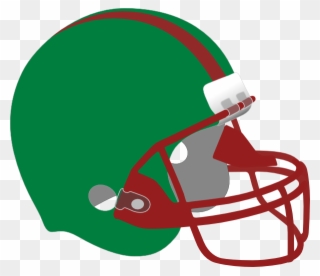 Football Helmet Red Png Clipart