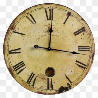 Vintage Wall Clock Png Clipart