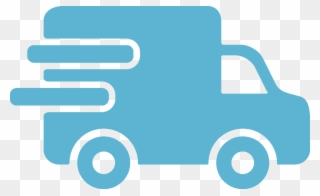 Cc 3 - 0 By - Transparent Delivery Van Icon Clipart