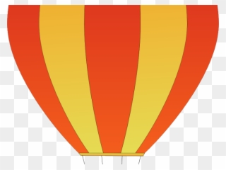 Single Clipart Hot Air Balloon - Hot Air Balloon - Png Download