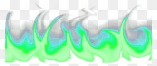 Ghost Story Gimmick Re-made - Transparent Green Flames Png Clipart