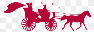Rath Rath - Horses On Wedding Invitation Clipart