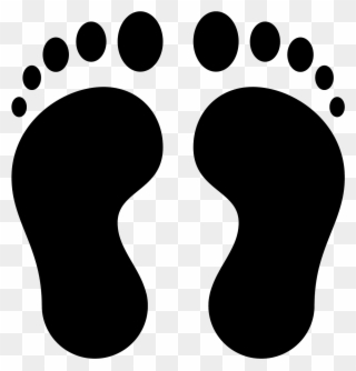 The Icon Is A Right Shoe Print - Lakshmi Footprint Clipart