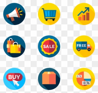 Sales Target Svg Png Icon Free Download - Sales Flat Icon Clipart