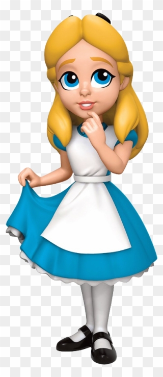 Alice In Wonderland - All Rock Candy Figures Clipart