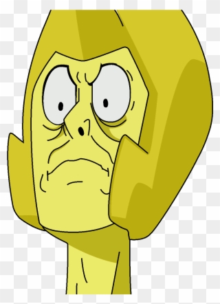 Yd's Man Face - Steven Universe Ugly Face Clipart