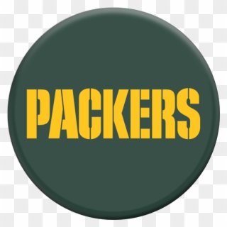 Nfl Green Bay Packers Logo Popsockets Grip Popsockets - Green Bay Packers Logo Banner Clipart