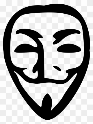 Anonymous Cara Mask Face Png Image - We Are Anonymous Clipart