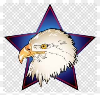 4th Of July Eagle Png Clipart Independence Day Clip - Aufkleber-patriotisches Eagle Runder Aufkleber Transparent Png